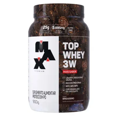 WHEY TOP 3W MAIS SABOR BRIG 900G(MXT)